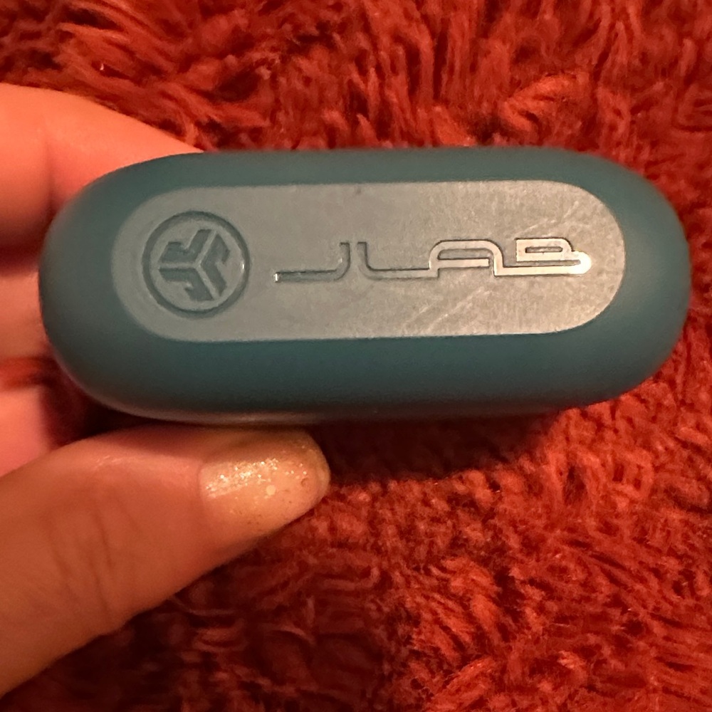 JLab Blue Earbud Headphones
